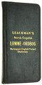 LEACHMAN'S NORSK-ENGELSK LOMME-ORDBOG. Norwegian-English Pocket Dictionary and M