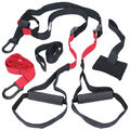 Schlingentrainer Suspension Expander Sling Training Band mit Türanker ROT