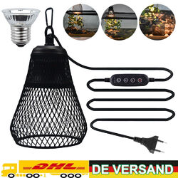 Schildkröten-Wärmelampe E27 Reptilien-Terrarium-Lampe 50W UVA UVB-Heizlampe DHL