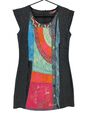 Desigual Ärmellos Rundhals Kleid Damen Größe L