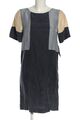 FILIPPA K Blusenkleid Damen Gr. DE 34 hellgrau-creme-schwarz Casual-Look