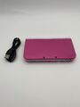 New Nintendo 3DS XL Handheld Spielkonsole Weiß/Pink - Displayfehler