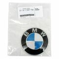 BMW Emblem Plakette Logo Motorhaube Heckklappe Ø 82mm 51147057794