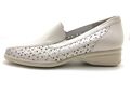 Semler Damen Halbschuh Slipper Comfortschuh Beige Gr. 37,5 (UK 4,5)