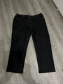 Gina  Damen Hose Jeans Hose  Modell Bettina  Gr. 52 Kurzgröße schwarz TOP