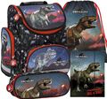 4 TEILE Dinosaurier Dinosauriern DINO T-REX Schulranzen schulrucksack ranzen