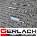 Auspuff für Opel Corsa C 1.2 1.4 16V Opel Tigra Twin Top 1.4 Auspuffanlage 1906