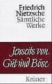 Jenseits von Gut und Böse von Friedrich Nietzsche | Buch | Zustand gut