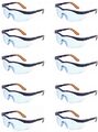 10er Set Schutzbrille Transparent Arbeitsschutzbrille Augenschutz Arbeitsbrille