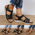 Damen Orthopädische Keil Sandalen Hausschuhe Freizeit Sommer Komfort Schuhe