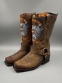 Buffalo Biker Boots Leder Motorrad Stiefel Harley Davidson Fierek‘s Germany 40