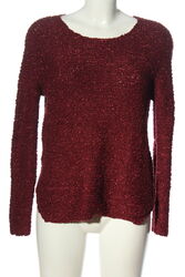 ONLY Strickpullover Damen Gr. DE 36 rot Casual-Look