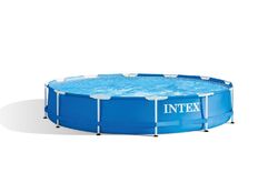 INTEX Metal Frame Pool Swimmingpool 366x76cm 28210 Familienpool Schwimmbecken