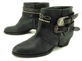 COAST Biker Western Cowboy Winter Boots Schuhe Shoes Stiefel Stiefeletten Gr 40