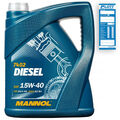 5L Mannol Diesel 15W-40 Universal Motorenöl API CF/SL Motoröl für VW MB VOLVO