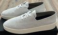 Fear of God Herren Slipper/Sneaker aus Leder, perforiert EU 45 Weiß/Beige T0P