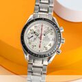 Omega Speedmaster Mark 40 Date Chronograph Automatik Edelstahl Ref. 3513.33.00