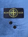 Stone Island Patch (Badge) Aufnäher NEU mit Knöpfen