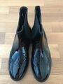 Ecco Damenschuh Regen Stiefelette - Gr.37 - Schwarz - Regenschuh