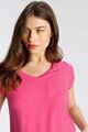 Tamaris Damen Shirt mit V-Ausschnitt in pink - ehm. 19,99€