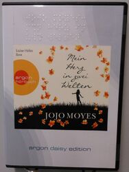 Mein Herz in zwei Welten Hörbuch MP3 CD DAISY Edition Jojo Moyes Neuanfang T1274