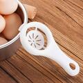 Egg Separator Spoon Egg Divider White Yolk Eggs Filter E1 Funnel Separating R5C6
