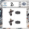 2x ORIGINAL® Hella Sensor, Nockenwellenposition für Opel Zafira / Zafira