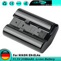 3100mAh EN-EL4 EN-EL4a EN-EL4e Akku Für Nikon D2H D2HS D2X D2Xs D3S D300S F6 D3 