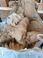 Schafwolle - Rohwolle ungewaschen, naturbelassen 3,5-4kg
