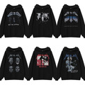 Hoodie felpa Metallica Ride the lightning Master of Puppets Garage  Double Sided