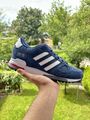 Adidas ZX 750 Blau Weiß Gr. 40 2/3 42 43 1/3 44 44 2/3 Herren Sneaker *NEU/OVP*