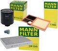 MANN FILTER INSPEKTIONSPAKET FILTERSATZ FÜR VW POLO 6R 9N 1.4 06-10