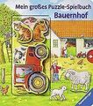 Mein großes Puzzle-Spielbuch Bauernhof | Buch | Zustand akzeptabel