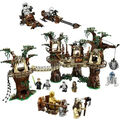 Star Plan Wars Ewok Village Building Blocks Toys Bricks Children Christmas Gift