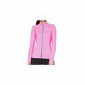 Li Ning Damen Jacke Flower Funktionsjacke Sportjacke, rosa, L