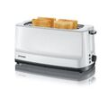 Severin Langschlitz-Toaster weiß/grau 1400 Watt NEU & OVP