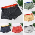 Herren Unterhosen Herren Unterwäsche Boxershorts Eisseide Männerschlüpfer