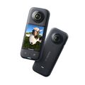 Insta360 X3 - Wasserdichte 360°-Actionkamera mit 1/2"-Sensor 57K 360° 72MP 36...