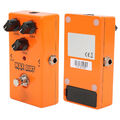 Gitarreneffekt-Pedal WAX DISTORTION Single True Bypass Instrument Orange (englis