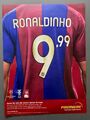 Premiere Fernsehen Ronaldinho #9 Pay TV Original 2006 Vintage Ad Werbung Reklame