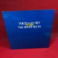 MOODY BLUES Voices In The Sky 1984 Vinyl LP Best of Isn't Life Strange Question