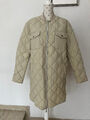 Mantel Jacke Steppjacke Fuchs Schmitt gr 38 beige damen TOP Zustand