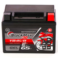 BlackMax Gel Roller Batterie 12V 5Ah YB4L-B CB4L-B 50411 12N4-3B YB4L-A ers 4Ah