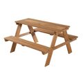 Roba Kids Kinder Outdoor Sitzgruppe Picknick teak wetterfeste Sitzgarnitur NEU