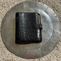 Mulberry ★ Planer Agenda Timer Organizer ★ Leder schwarz Reptilprägung