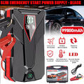 99800mAh Auto KFZ Starthilfe Jump Starter 12V Ladegerät Booster Power Bank PKW