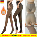 Damen Thermo Strumpfhose Leggins/Winter Leggings Innen fleece Hose Mode Stretchy