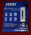 msi DIGI VOX mini II DVB-T Receiver USB 2.0