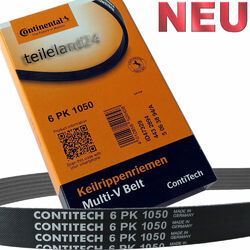 CONTINENTAL Keilriemen 6PK1054 für Audi VW Seat Skoda 6PK1050