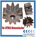 Zahnrad Kegelrad Ritzel ATIKA Betonmischer Profi 145 S BM 125 BM140 - 07710105